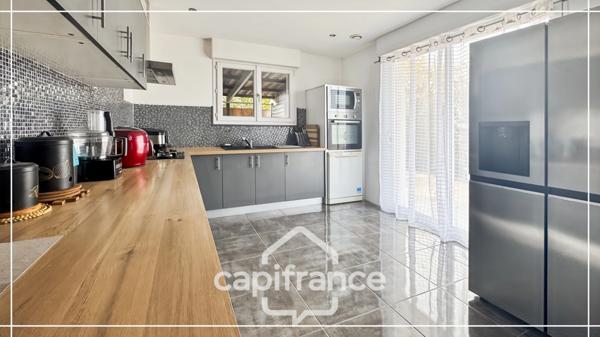 Maison familiale rénovée, 6 pièces, grand garage et extérieur aménagé