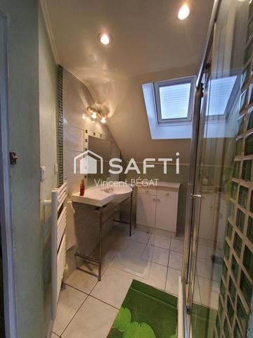 /Gare à pied maison ancienne 5 chambres jardin