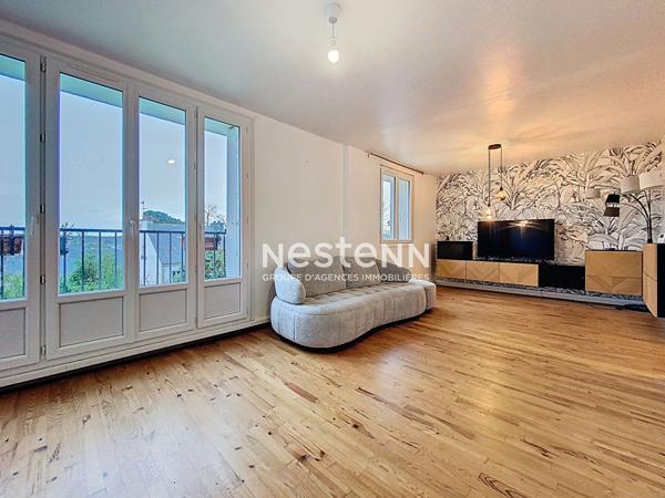 Appartement 57m², une chambre, proche commodités et place Saint Michel à pied