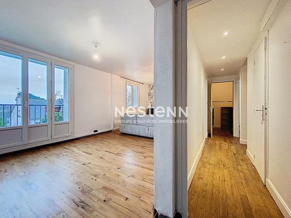 Appartement 57m², une chambre, proche commodités et place Saint Michel à pied