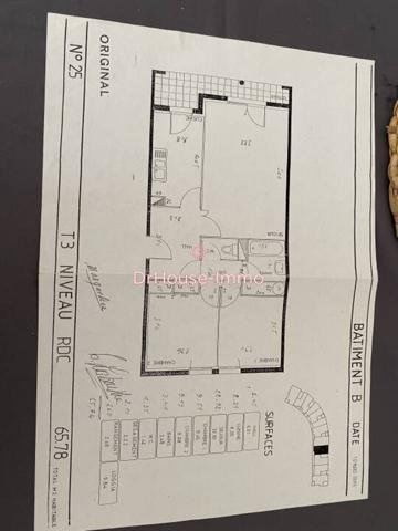 Appartement à vendre 3 pièces de 65 m²