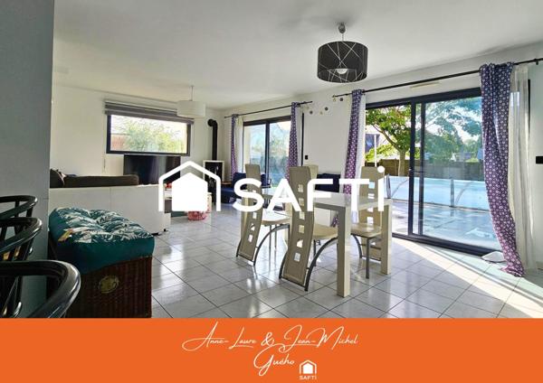 MONTERBLANC – MAISON FONCTIONNELLE AVEC PISCINE