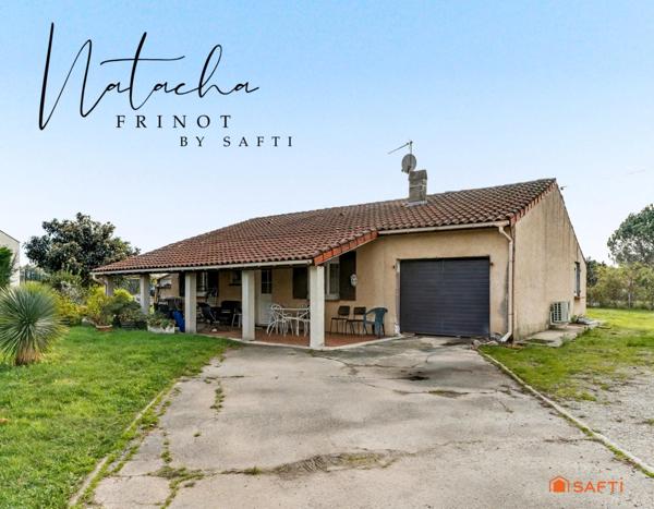 Un plain-pied lumineux, du terrain, du potentiel : une belle opportunité sur Fronton