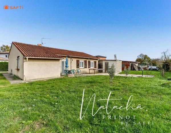 Un plain-pied lumineux, du terrain, du potentiel : une belle opportunité sur Fronton