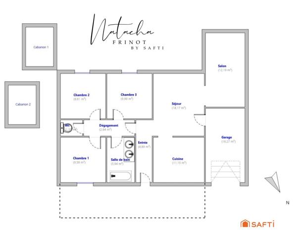 Un plain-pied lumineux, du terrain, du potentiel : une belle opportunité sur Fronton
