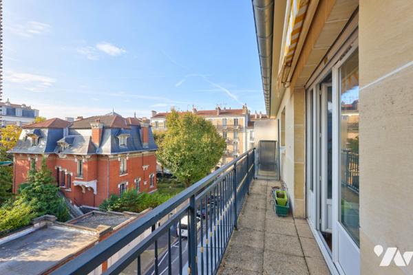 Nogent-sur-Marne : T3 en dernier étage avec balcon