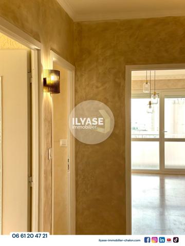 Chalon-sur-Saône (71100) Appartement T4 | 75 m² | Balcon | Cave