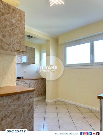Chalon-sur-Saône (71100) Appartement T4 | 75 m² | Balcon | Cave