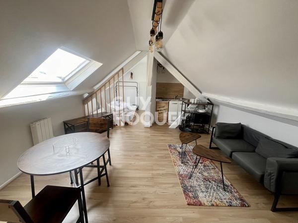 LOCATION : appartement F1 meublé (14 m²) à CALAIS