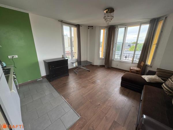 F2 40 m² – Gagny Maison Blanche – 3? étage sans vis-à-vis – Cave – RER à 500 m
