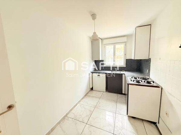Appartement 4 pièces, ravalement récent