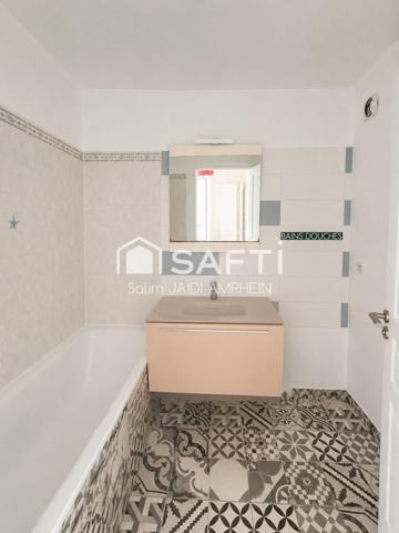 Appartement 4 pièces, ravalement récent