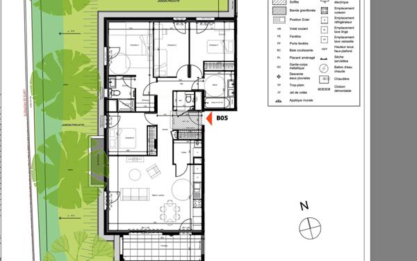 Appartement à vendre    5 pièces • 103 m2 Francheville