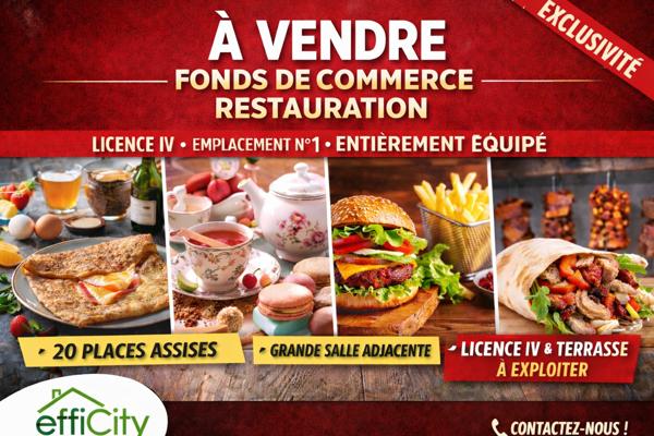 Fonds De Commerce - 186 m² Exclusivité efficity