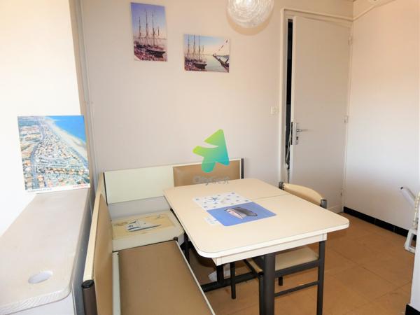 Appartement T2 32 m² Centre Narbonne plage
