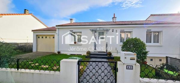 Les Robretières : Maison familiale avec 4 chambres et 2 garages.
