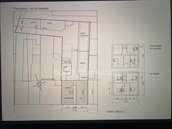 Immeuble à vendre, centre bourg CANCALE