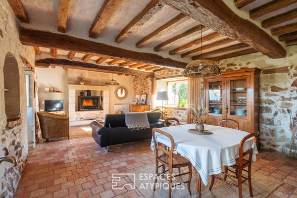 Longère au calme avec vie de plain-pied