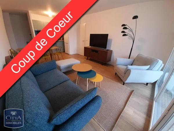 Appartement à louer 2 pièces 49.25m² Le Mans (72000)