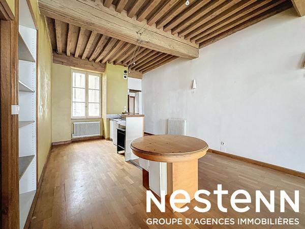 A vendre : Bel appartement T2 avec cachet - vue Saône - hyper centre MACON 71000