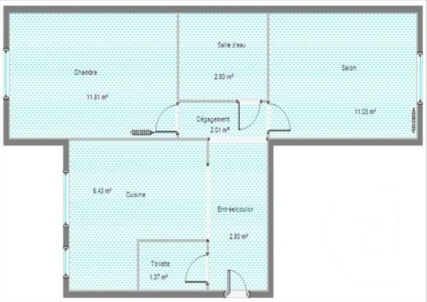 Appartement T2 à vendre  2 pièces - 38,05 m2 BOULOGNE BILLANCOURT - 92