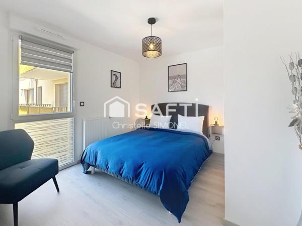 SUPERBE T2 RÉCENT AVEC LOGGIA, CELLIER ET PARKING – PRESTATIONS PREMIUM