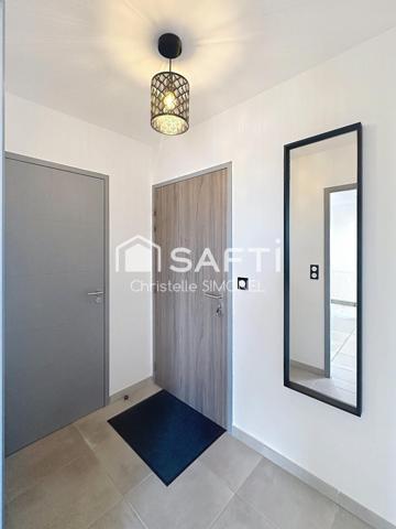 SUPERBE T2 RÉCENT AVEC LOGGIA, CELLIER ET PARKING – PRESTATIONS PREMIUM