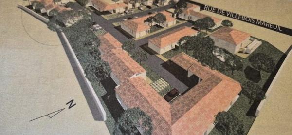 Maison plain-pied Ruffec 36 m²