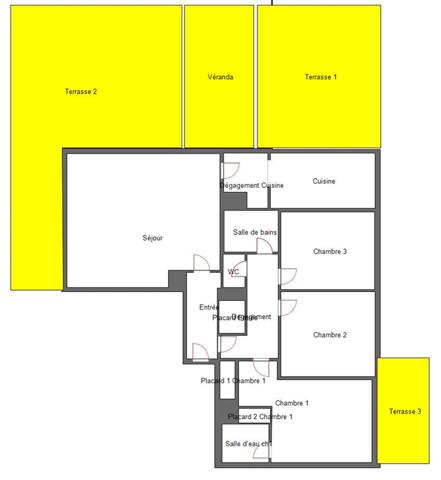 Fréjus (83600) A VENDRE, FREJUS Appartement 4 pièces 97 m²+ véranda et terrasses pour 96 m² +grand garage + place de parking