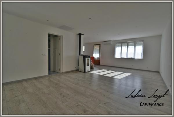 Maison à vendre 4 pièces de plain-pied Hameau de NEUILLY SAINT FRONT (02) - 86m2 habitables - 3 chambres- sous sol - Terrain 900m2 à la campagne