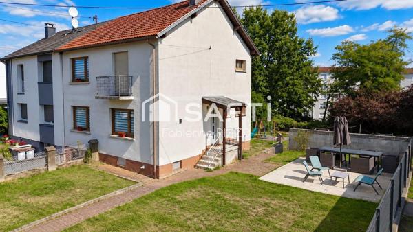 CREUTZWALD MAISON SEMI MITOYENNE 3 CHAMBRES