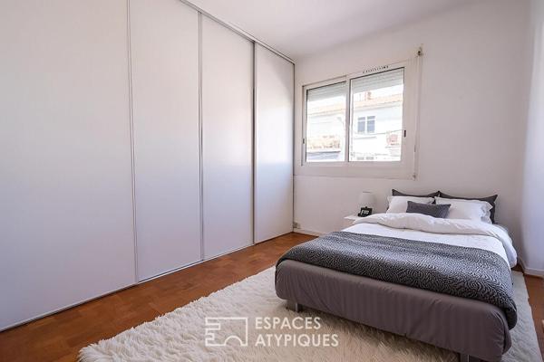 Appartement de charme avec balcon, garage, cave et jardin