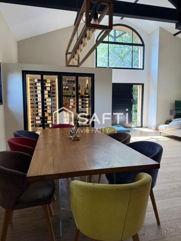 CENTRE VILLE ANDERNOS LES BAINS - maison principale 7 pièces - T3 indépendant - piscine - double garage