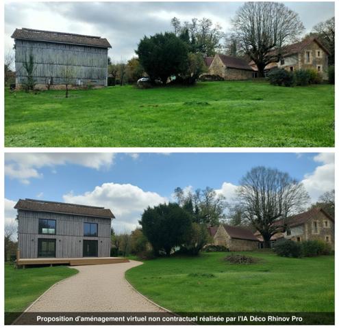 Ensemble immobilier authentique