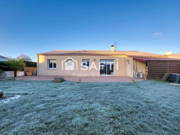 Pavillon de plain-pied de 106 m2 habitable, parfaitement entretenu, lumineux et idéalement localisé