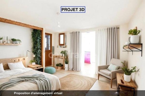 A vendre Bures-sur-Yvette, maison 4 chambres, 1 bureau, joli jardin