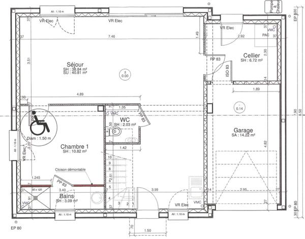 MAISON FAMILIALE NEUVE AVEC 5 CHAMBRES, GARAGE ET JARDIN CLÉ EN MAIN