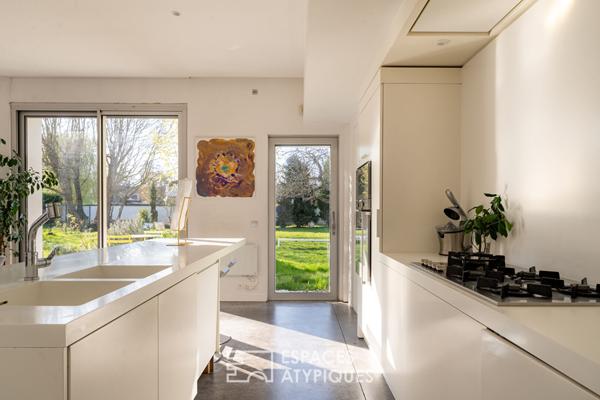 Maison d’architecte avec piscine