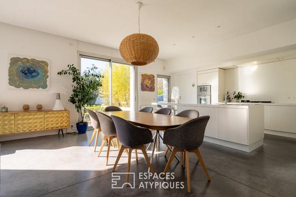 Maison d’architecte avec piscine