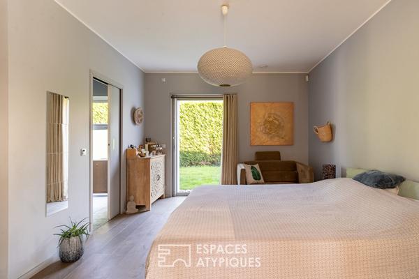 Maison d’architecte avec piscine