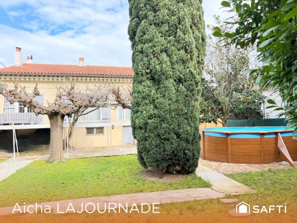 Maison 130m2 Avignon, 6 chambres, garage, jardin