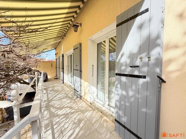 Maison 130m2 Avignon, 6 chambres, garage, jardin