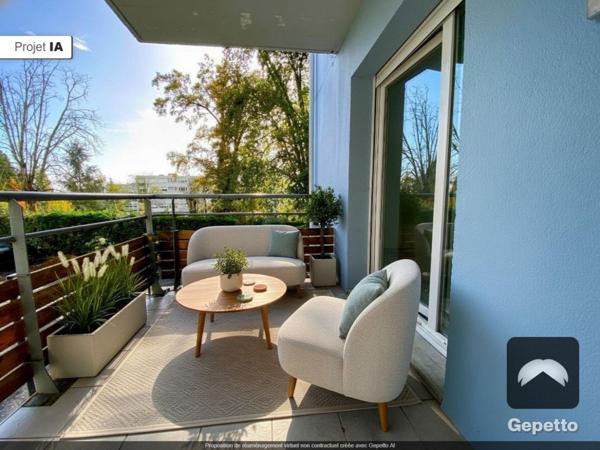 T3 de 67m2 avec terrasse dans résidence sécurisée et arborée