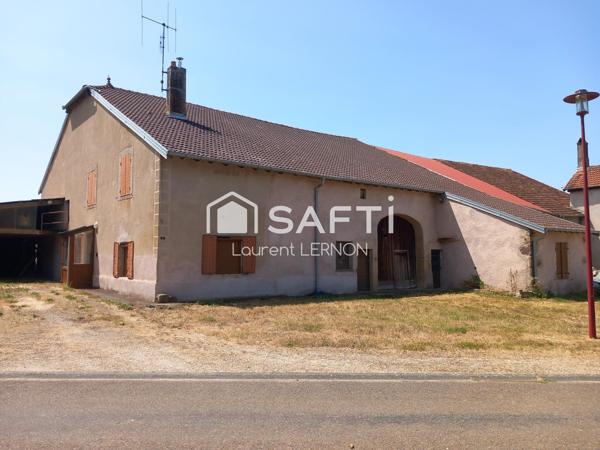 CORPS DE FERME DE 80 M² SUR UN TERRAIN DE 5000 M²
