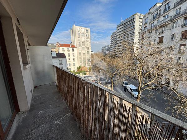 Studio à louer avec balcon ? Paris 15e (Rue de Vouillé)