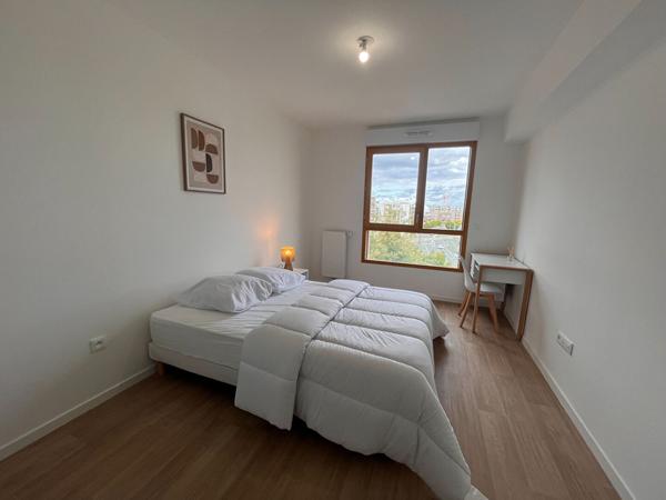 A LOUER - Appartement meublé de type 3 avec terrasse et parking Hauts de St Aubin