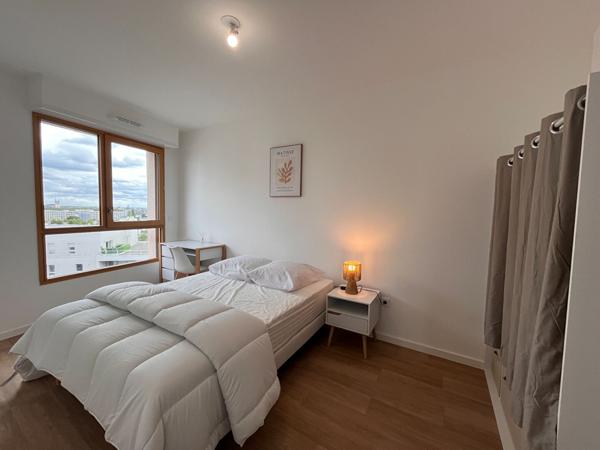 A LOUER - Appartement meublé de type 3 avec terrasse et parking Hauts de St Aubin