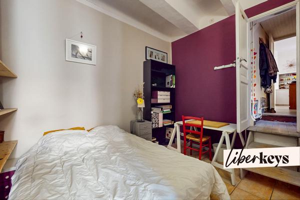 Aubagne centre T4 atypique ~87m² avec terrasse ~16m² et des rangements