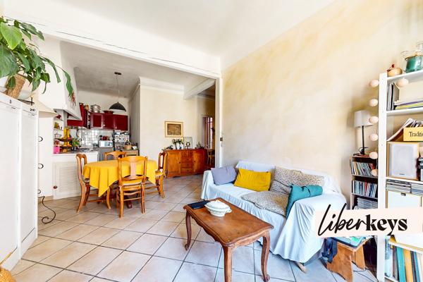 Aubagne centre T4 atypique ~87m² avec terrasse ~16m² et des rangements