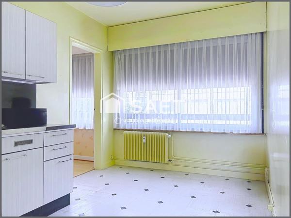 Appartement familial traversant et beau balcon